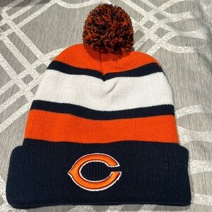 Chicago Bears Cuffed Knit Beanie Cap NFL Promo Budlight
